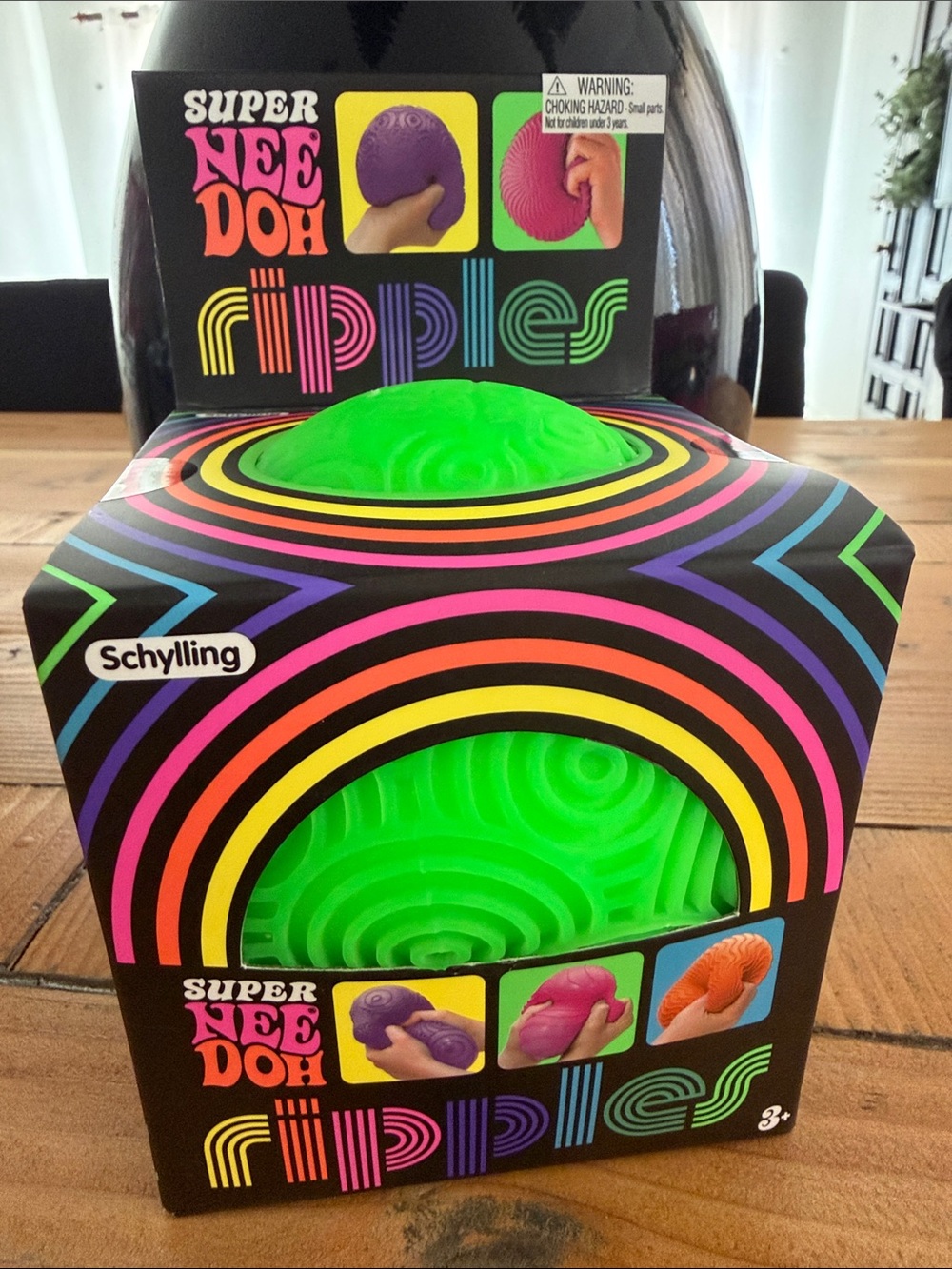 Super NeeDoh Ripples Green Sensory Toy by Schylling